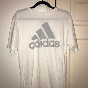 Whit adidas sport shirt